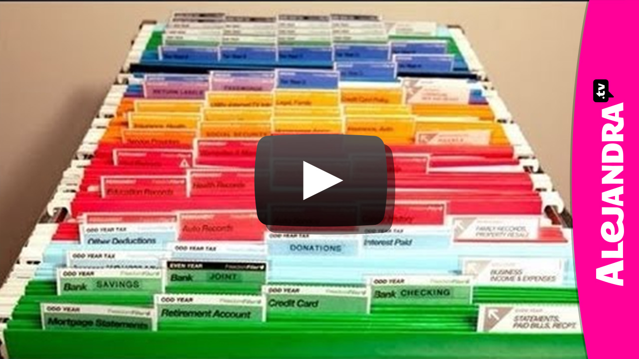[VIDEO] How to Organize Your Files with Freedom Filer Filing System