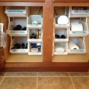 bathroom organization