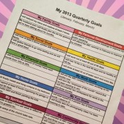 Getting Organized with Goal Setting: New Year, New You