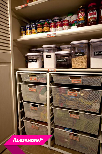 Pantry Organization Ideas: How to Organize the Pantry #AlejandraTV