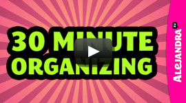 [VIDEO]: 30-Minute Daily Organizing Using Time Timer