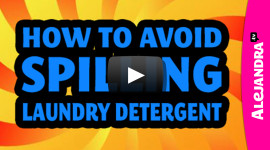 [VIDEO]: How to Avoid Spilling Laundry Detergent and Making Everything Sticky