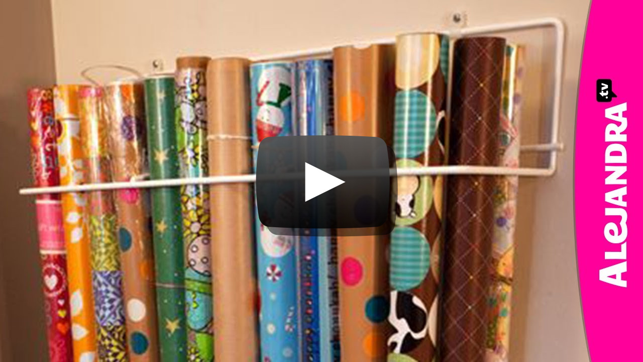 Store & Organize All Your Wrapping Supplies With This Crafty Cart