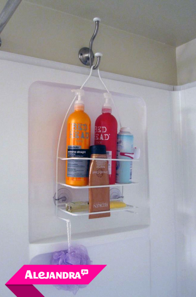 Add a Second Shower Caddy for Added Storage #Alejandra.tv