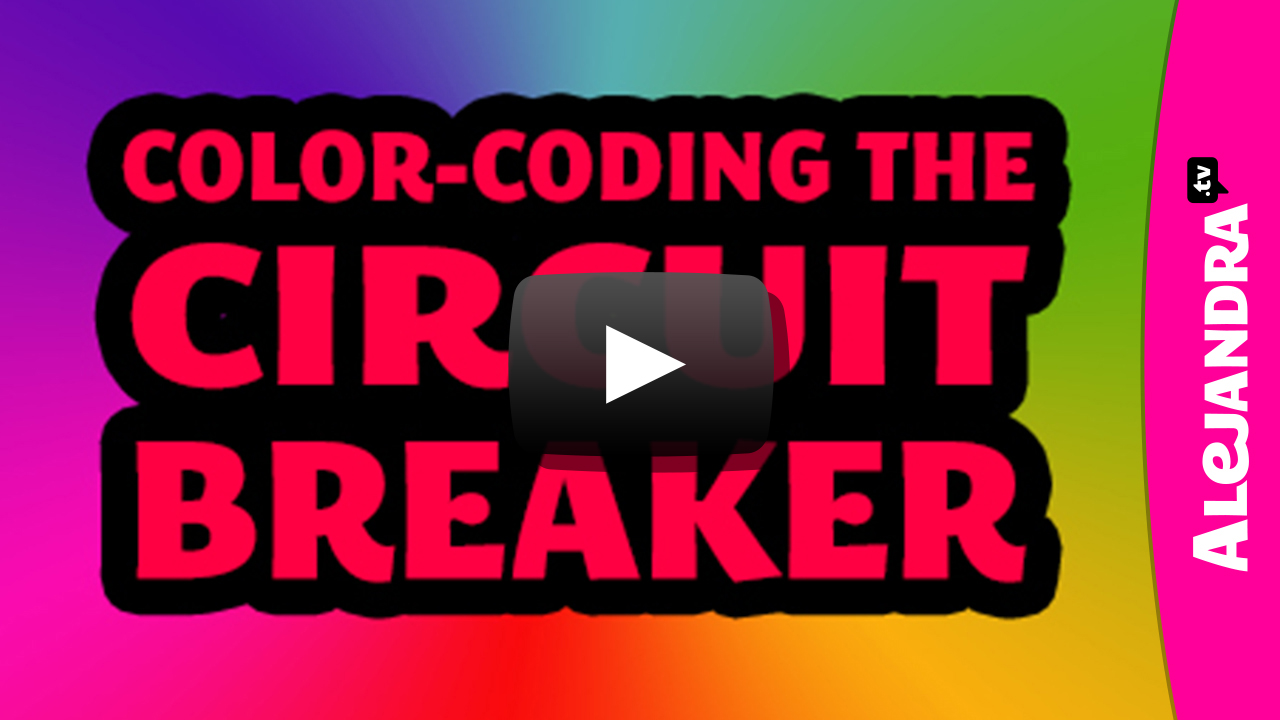 [VIDEO] Organizing Tips & Tricks ColorCode Your Circuit Breaker