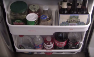 Organizing the Refrigerator Door