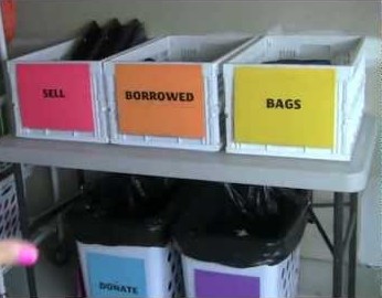 How to Organize Things That Are Leaving Your House