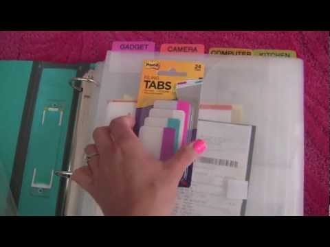 How to Organize Warranties, Manuals & Receipts