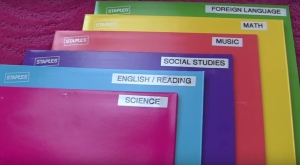 Staying Organized in School: Organize Papers in Folders 