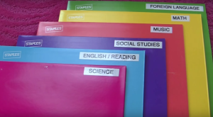 Staying Organized in School: Organize Papers in Folders