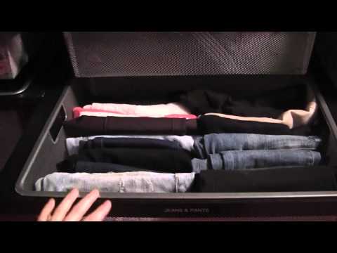 How to Organize & Fold Jeans in Your Closet