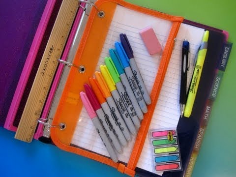 [VIDEO] Back to School Organization