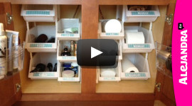[VIDEO]: Bathroom Organization
