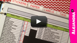 [VIDEO]: Holiday Organization Binder