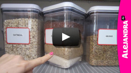 [VIDEO]: Organizational Tips - Rice Storage in the Kitchen Pantry