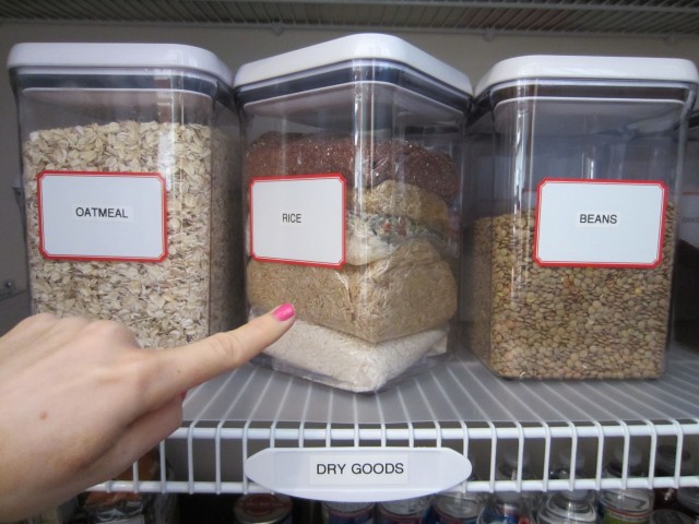Organizational Tips: Rice Storage in the Kitchen Pantry