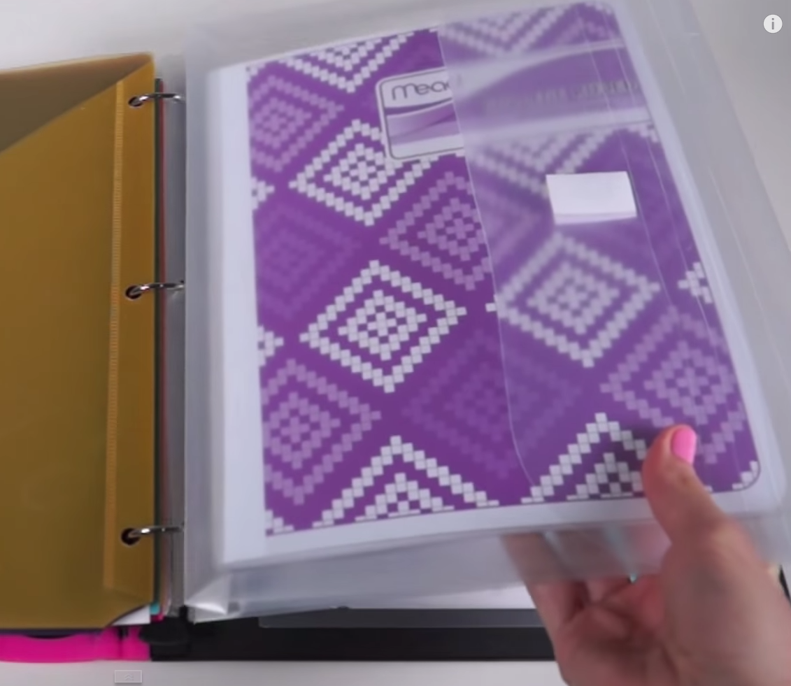 [VIDEO] Back to School Organization Tips How to Organize Your Binder & Notes