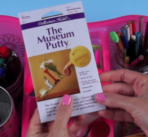 Keep Things in Place With Museum Putty