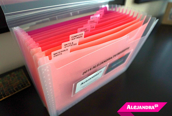 How to Organize Receipts