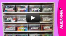 VIDEO]: How to Store Gift Wrap (Part 7 of 9 Home Office Organization Series)