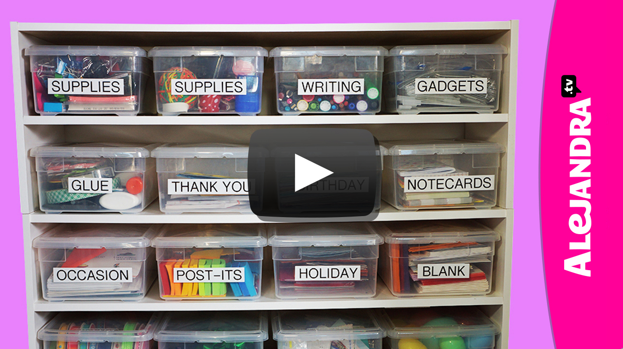 Organizing on sale office supplies