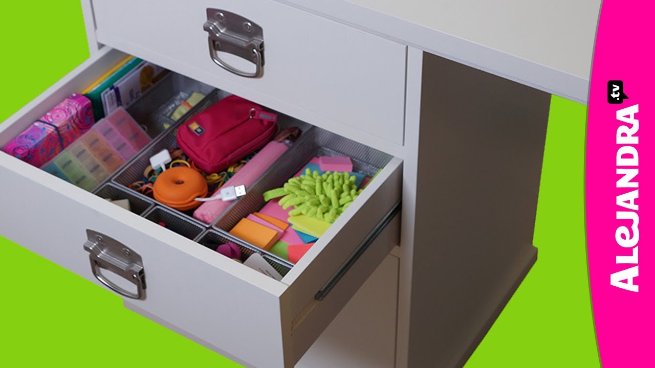 office drawer organizers. video how to organize your desk drawers part 3 of 9 home office organization series drawer organizers