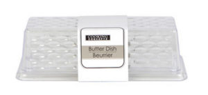 Use a Butter Dish to Organize the Medicine Cabinet