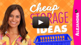 Cheap storage ideas - dollar store haul
