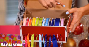 DIY Ribbon Organizer