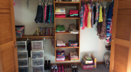 Organized Kids Closet: PPP Superstar Tania's Daughter's Organized Closet