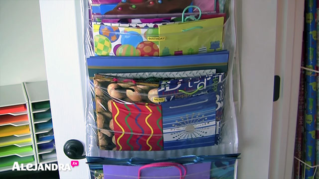 How to Organize Gift Wrap, Gift Bags & Gift Tags
