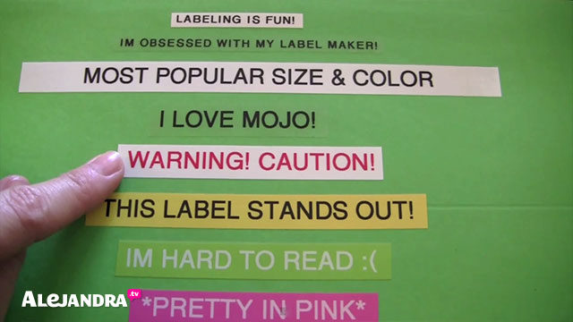 How to change font size on brother label maker