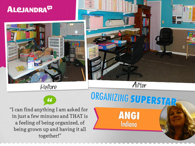 Power Productivity Program Superstar Angi’s Organized Office
