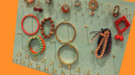 DIY Jewelry Organizer = Wood + Paint + Hardware