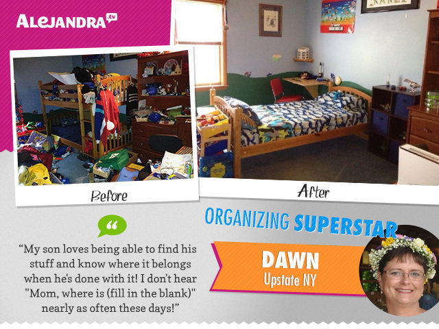 Dawn Transformed Her Son's Bedroom!