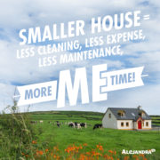 Smaller House, Less Cleaning