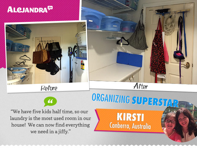 Check out Power Productivity Program Superstar Kirsti's laundry makeover!