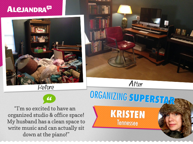 Kristen’s Studio Makeover Rocks! 