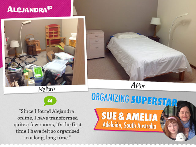 Check out Power Productivity Program Superstar Sue’s guest-room retreat!
