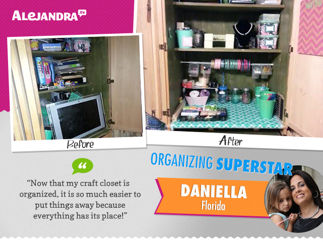 Look at Power Productivity Program Superstar Daniella's new craft closet!