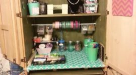 Look at Power Productivity Program Superstar Daniella's new craft closet!