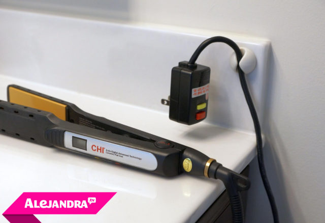 Bathroom Cord Organization