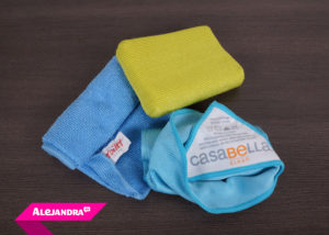 How to Organize a Cleaning Caddy- Microfiber cloths