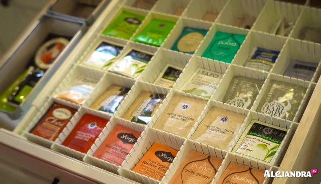 How to Organize a Tea Drawer