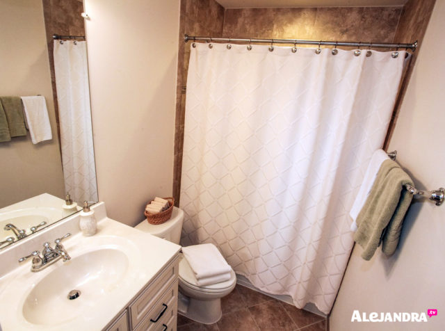 Guest Bathroom Organization Ideas & Tour from Alejandra.TV