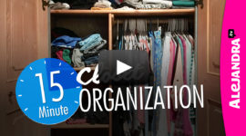 Closet Organization - Quick 15-Minutes