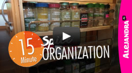 [VIDEO]: Spice Organization (Quick 15-Minutes!) Part 3 of 3