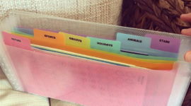 How to Organize Stickers