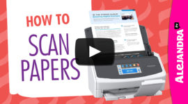 Best Scanner to Go Paperless Using ScanSnap iX1500 (Part 4 of 10 Paper Clutter Series)